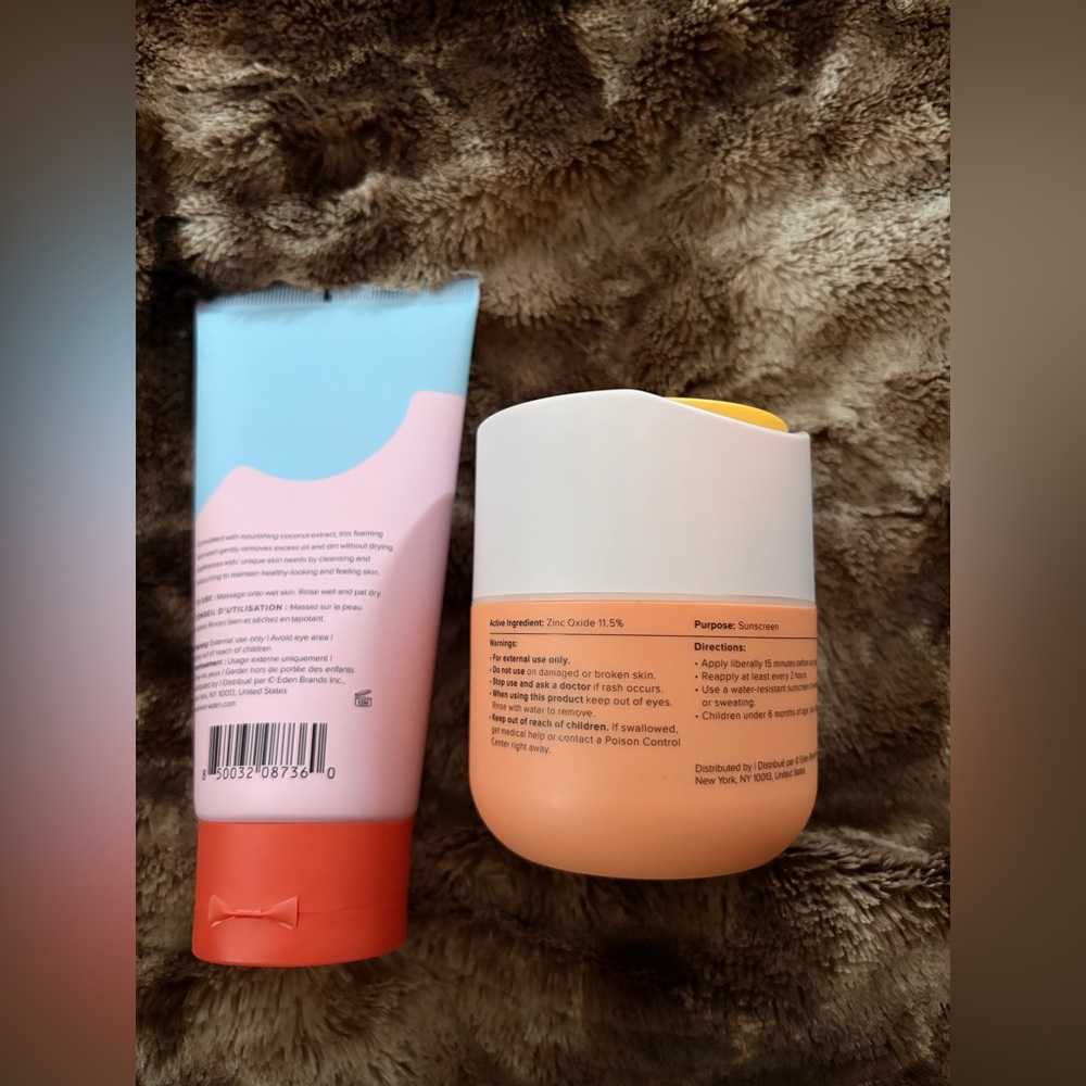 Kids Ever Eden Face Wash and SPF 20 Bundle - Picture 2 of 4
